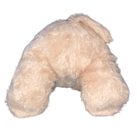 Soft Beige Plush Puppy Dog Stuffed Animal Toy - Picture 7 of 7